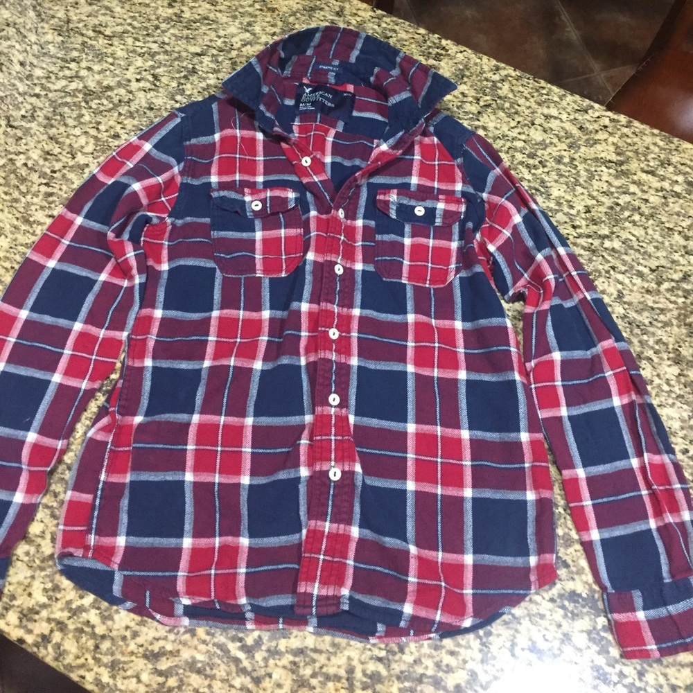 American Eagle - M/M Athletic Fit - Flannel shirt